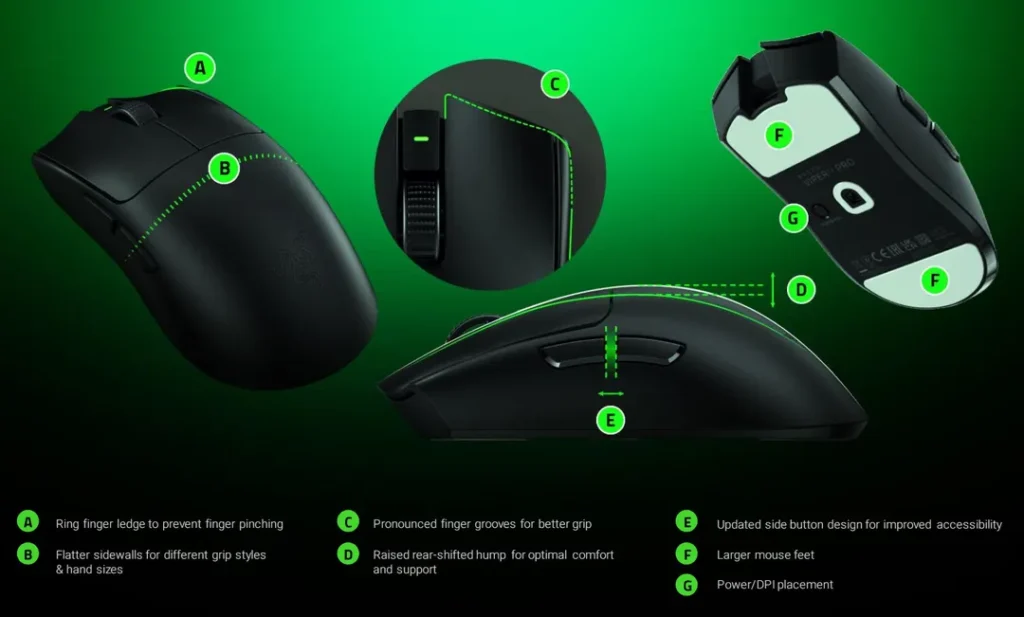 شركة Razer تطرح ماوس Viper V3 Pro التطوير الجديد في عالم الألعاب