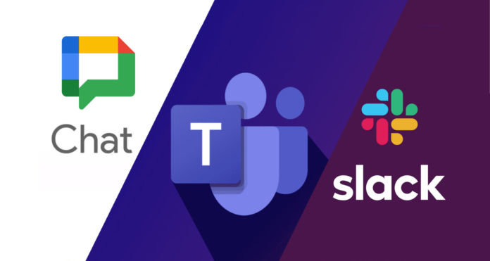 جوجل شات يسمح للمستخدمين بالتواصل مع Slack و Microsoft Teams