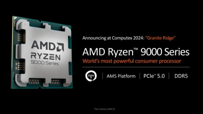 AMD تعلن عن معالجات Ryzen 9000 المكتبية ومعالجات Ryzen AI 300 المحمولة الجديدة