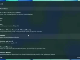 Command Palette windows windows Command Palette